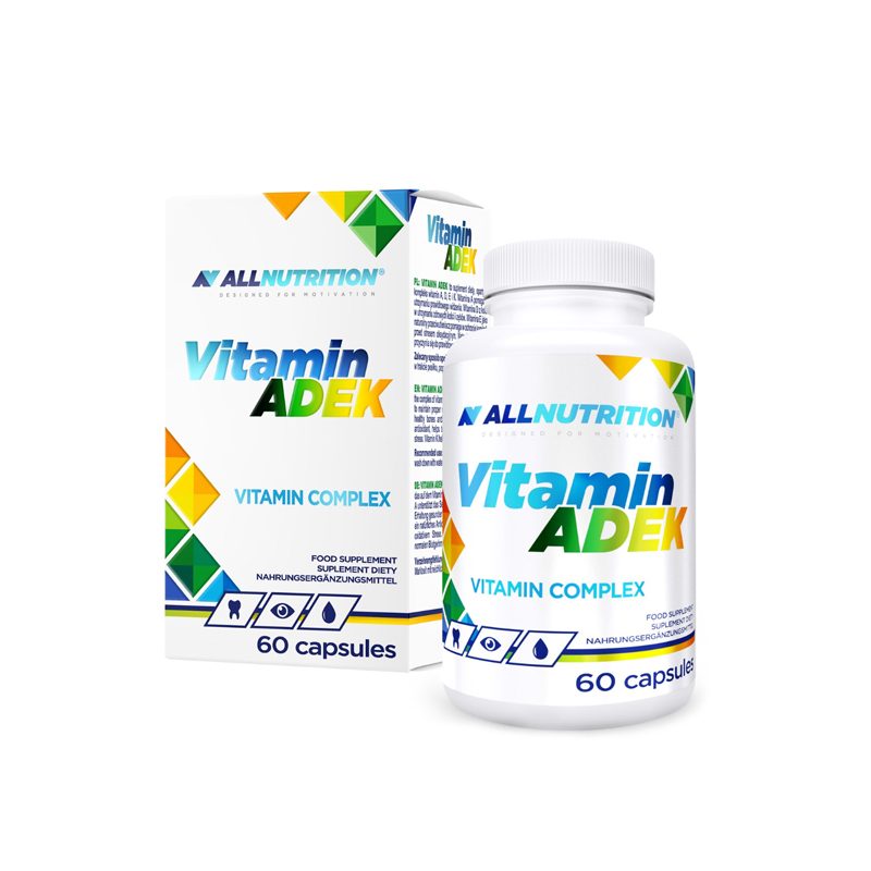 Комплекс витаминов AllNutrition Vitamin ADEK Complex 60caps